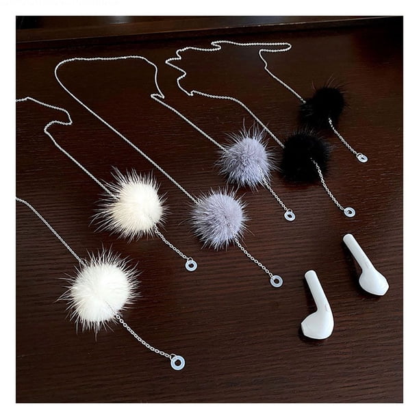 ins simple Cadena Salvaje Suéter Collar Femenino Inalámbrico bluetooth Auriculares Anticaída Anti-perdida Accesorios de Cadena