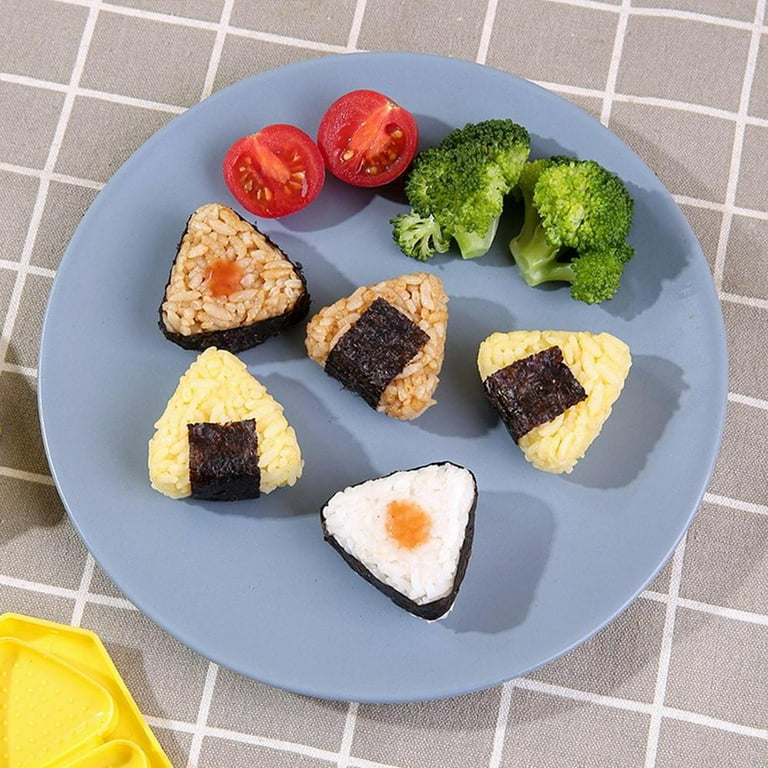 Tohuu Sushi Making Kit DIY Triangle Sushi Press Bento Tool Kitchen Gadget  to Make Delicious Homemade Sushi Rice Balls for Kids Lunch and Family  Picnic well-liked 