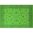thumbnail image 1 of Ahgly Company Indoor Rectangle Oriental Green Traditional Area Rugs, 7' x 10', 1 of 4