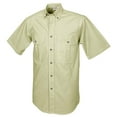 thumbnail image 2 of TAG Safari Men's Safari Short Sleeve Shirt w Chest Pockets (Stone, Medium), 2 of 3