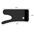 thumbnail image 2 of mmirethe 1 pcs Adjustable Hand Guard Protector Wrist Support Palm Brace Carpal Tunnel Wrap Left/ Right Hand Sports Protector Black Left hand, 2 of 6