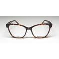 thumbnail image 3 of Juicy Couture JU 215 0086 00 Women's Havana Cat Eye Eyeglasses, 3 of 9
