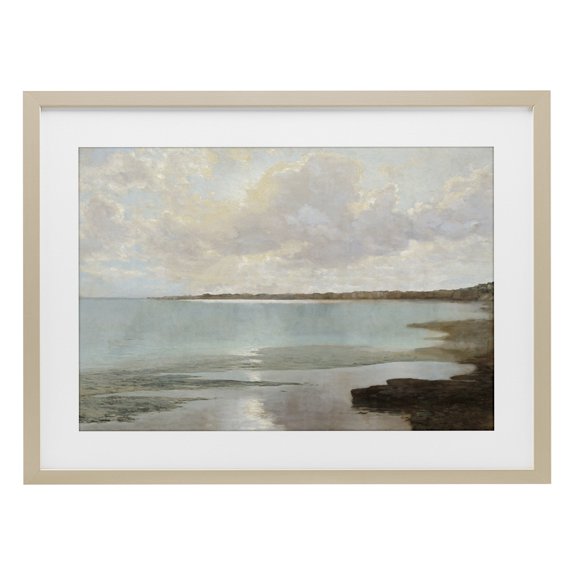 Stupell Industries Traditional At The Shore Horizon Birch Framed Print Under Glass, 20 x 14, by Christy McKee