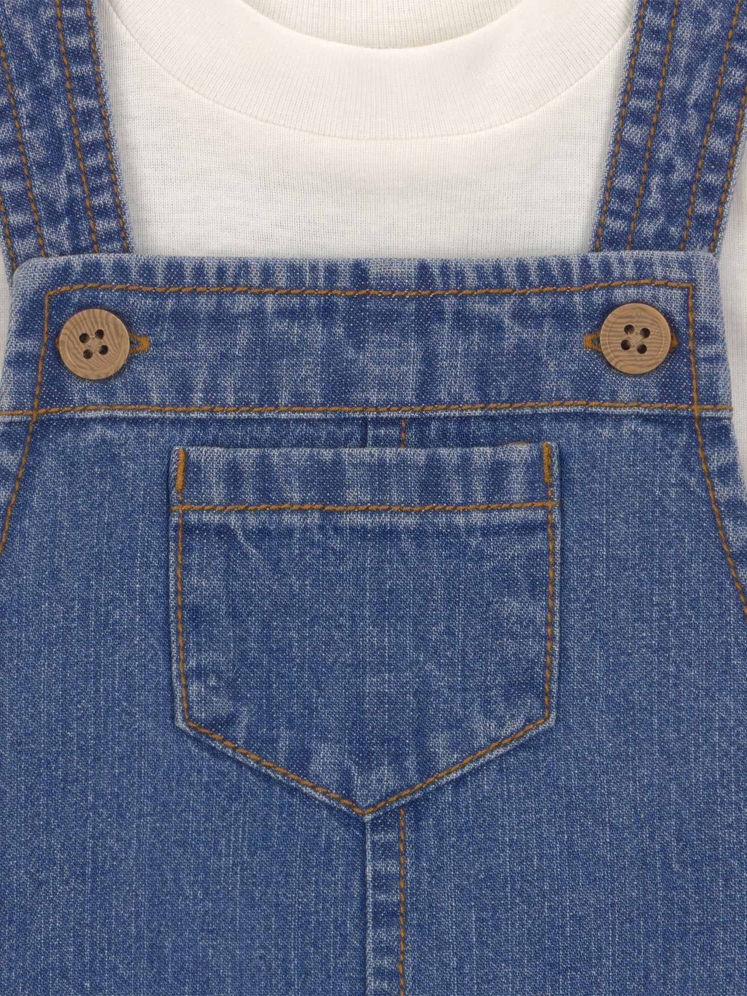 Carter's Child of Mine Baby Boy Overalls Set, 2-Piece, Sizes 0/3-24 Months