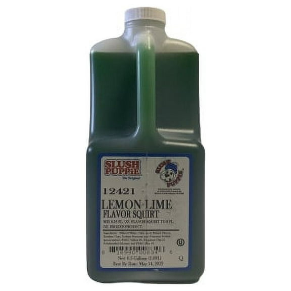 Slush Puppie Lemon Lime Flavor Squirt .5 Gallon