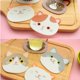thumbnail image 5 of Kearding 6 unids/set lindo gato alfombrilla de silicona Animal de dibujos animados posavasos para bebida caliente café té de la leche taza accesorios Mostrada Kearding JJ17836-00B, 5 of 6