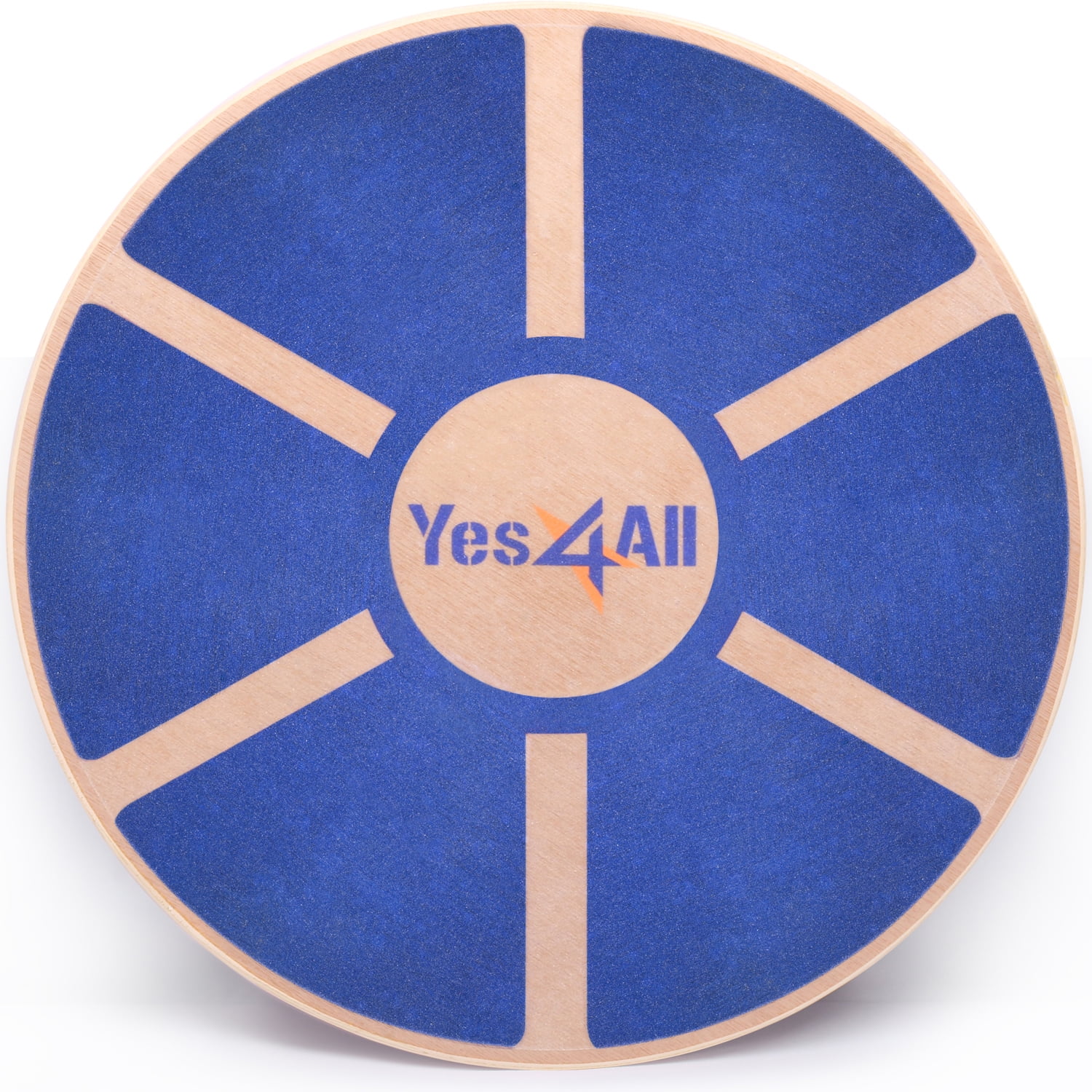 Yes4All Wooden Balance Board Wobble Exercise Balance Trainer, Black