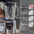 thumbnail image 2 of T-fal Licuadora Ultraforce Pro con Procesador de Alimentos, 1100 W, Inoxidable, BL87BDX0, 2 of 12