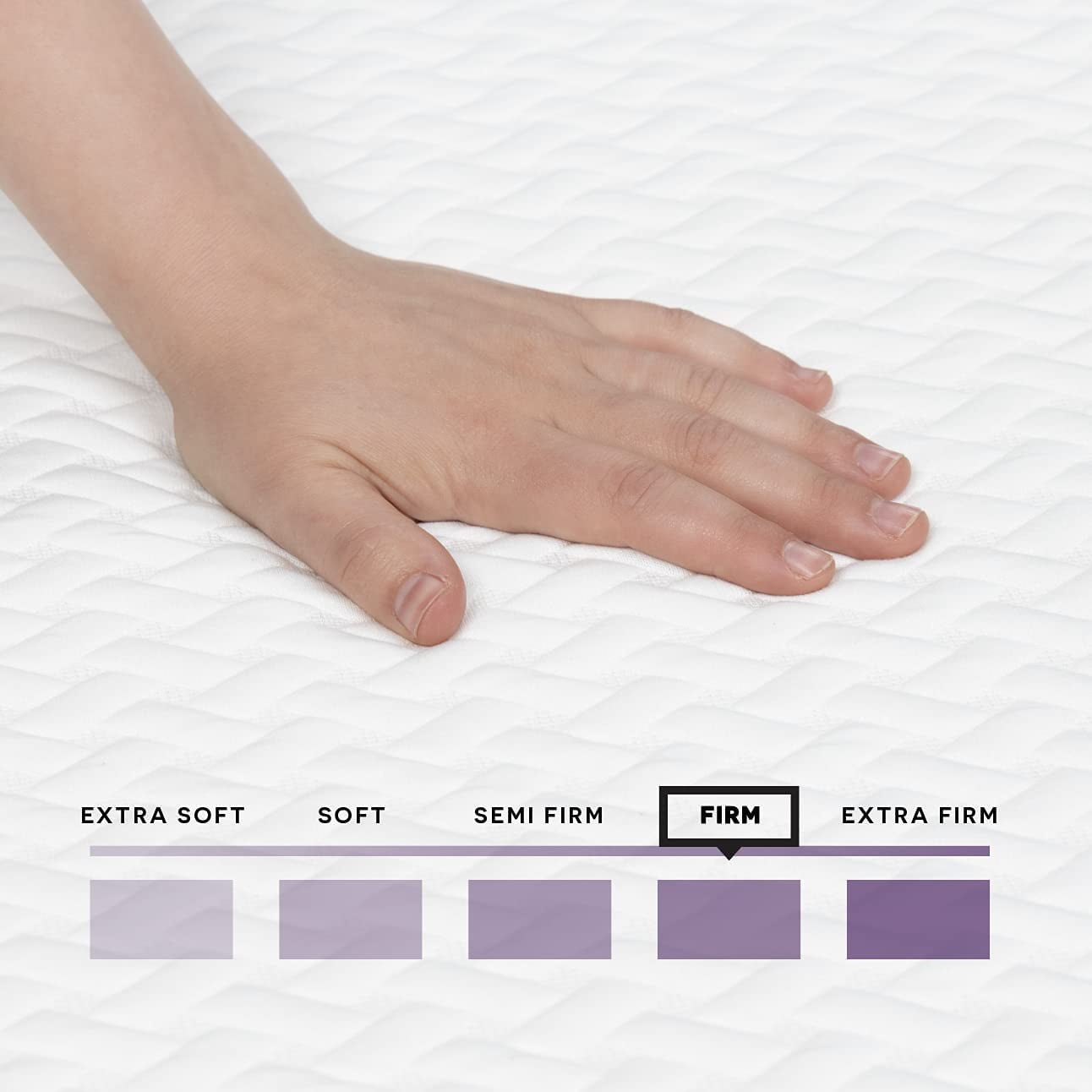 Milliard 10 inch Firm Memory Foam Mattress, Bed-in-a-Box/Pressure Relieving, Classic (Full)