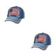 thumbnail image 1 of Minnieouse Sombrero de protección solar multicolor de moda con correa ajustable Gorra de béisbol Mezclilla multicolor 3 mezclilla 3 2Conjunto, 1 of 6