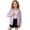 Purple 1, variant on OGLCCG Girls UPF 50 Sun Protection Jacket Long Sleeve Full Zip Athletic Gym Running Jackets Outdoor Hiking Performance Jacket 3-14 Years