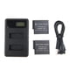 thumbnail image 2 of Pantalla Lcd Usb Puede Cargar Dos Baterías Simultáneamente Ahorrando Tiempo Y Jinwen Kit de cargador de cámara inteligente, 2 of 8