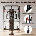 thumbnail image 3 of Gimnasio Multiestacion Centurfit Multifuncional Jaula Smith Pierna Scot Pecho Barra, 3 of 11