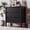 Black, variant on 51.1" W 7 Drawer Dresser, Wood Chest Of Drawers with Solid Wood Legs For Bedroom, Living Room,Walnut