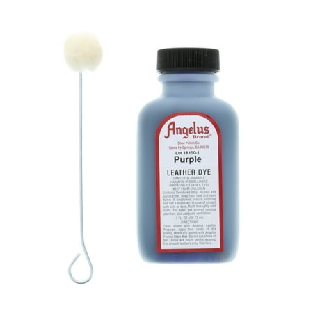 UPC: 0086366500477 | Angelus® Leather Dye  3 oz. Purple
