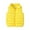 424# Yellow, variant on oqasdz Girls Vests Children Toddler Down Solid Color Boys Girls Baby Big Kids Fall Winter Vest Child Outerwear Thin Top Vest Coat Outwear Size 3 Y-4 Y