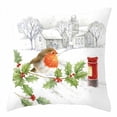 thumbnail image 1 of Fiudx Liquidación De Ahorros De Verano Funda De Cojín De Lino Y Algodón Navideño, Funda De Almohada Para Sofá, Decoración Del Hogar, 1 of 4