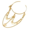 thumbnail image 2 of Arm Cuff Metal Armlet Chain Arm Bangle Bracelet Open Arm Band Women Arm Jewelry, 2 of 8