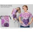thumbnail image 6 of oneOone Cotton Poplin Twill Light Violet Fabric Florals Quilting Supplies Print Sewing Fabric By The Yard 56 Inch Wide, 6 of 6