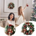 thumbnail image 2 of Harpi Christmas Wreaths for Front Door, Winter Decor Holiday Christmas Teng Strip Venue Layout Props Wreath Ornaments Door Hanging, 2 of 7