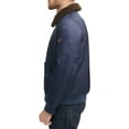 thumbnail image 6 of Levis Mens Ma-1 Flight Jacket Medium Navy/Faux Fur Collar, 6 of 6