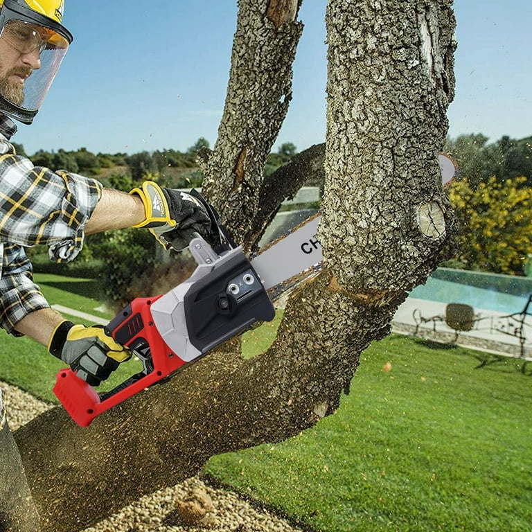 Logging Saw Heavy Duty Electric Power Chainsaw 16 Chain Saw 16 Cordless Electric Chain Saw Wood Cutter One Hand Saw Woodworking Chainsaw Woodworking Tool Walmart