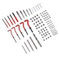 thumbnail image 4 of Kit de Réparation de Filetage, 125 Pcs Kit de Réparation de Filetage Outil de Restauration de Filetage Matériel Industriel Qualité Inégalée, 4 of 8