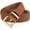 1.1"(28mm) Tan, variant on Wide Suede Belt Women Genuine Leather Ladies Waist Belt for Jeans Dress Casual Square Gold Buckle