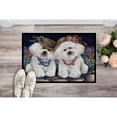 thumbnail image 2 of Carolines Treasures PPP3247JMAT Bichon Frise Sisters Door Mat Indoor Rug or Outdoor Welcome Mat 24x36 Doormat  24H X 36W, 2 of 4
