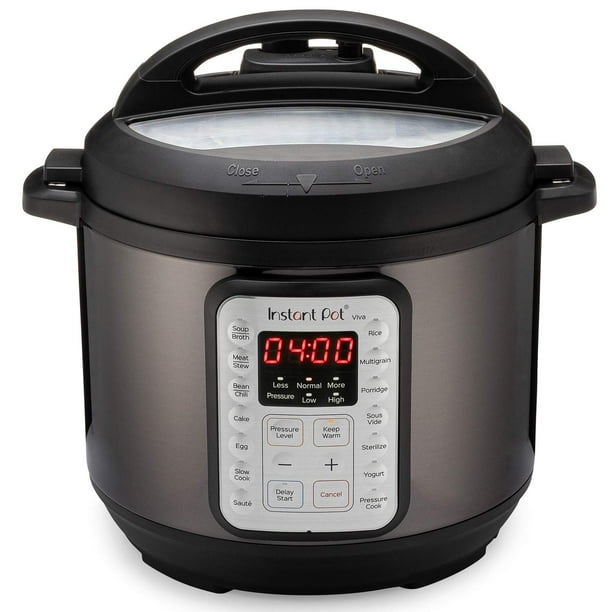 Instant Pot Viva 6Qt 9 in 1 Multi Cooker Black Walmart