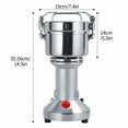 thumbnail image 7 of Happydeer Grain Mill Grinder, Grinding Mill, High Speed Electric Stainless Steel Grinder, 50-300 Mesh/Min Corn Flour Pulverizer Powder Machine for Dry Spice Herbs Grains Coffee Rice (150g/5.29oz), 7 of 7