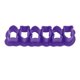 thumbnail image 1 of 5pcs Fish Cracker Cookie Cutters for Baking Mini Plastic Fish Biscuit Cutter for Tiny Treats Fish Shaped Foods Purple, 1 of 4