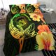 thumbnail image 2 of Juego de cama Hawaii Polynesian - Hawaii Sharks Tribal Patterns Verde, 2 of 5