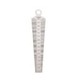 thumbnail image 1 of Engine measuring tool feeler gauge thickness measuring tool wedge-shaped triangle feeler gauge ,Easy Identification, 1 of 6