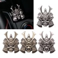 thumbnail image 4 of 2x Etiqueta engomada de la Samurai- japonesa, para vasos, portátiles, ventanas del coche-etiqueta de Guerrero japonés - Bronce cráneo Cola japonés pegatinas, 4 of 8