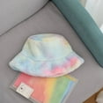 thumbnail image 4 of Diufon Winter Plush Bucket Hat for Women Thickened Warm Brim Hats Cute Fleece Lined Outdoor Windproof Caps, 4 of 7