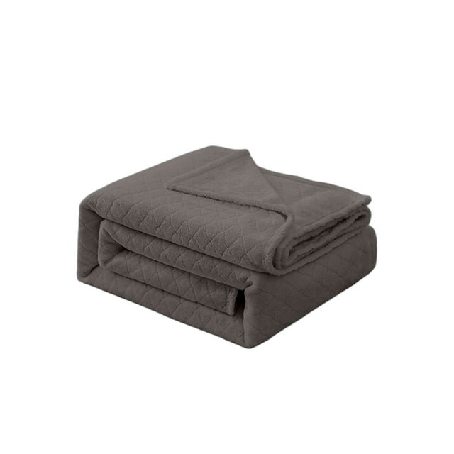 Home Savings Items!Kyusrd Summer Cooler Quilt Blanket Bed Blanket Thermal Blanket Lightweight Bed Breathable Soft Comfortable Thick Plushes Machine Washable Blanket For All Season
