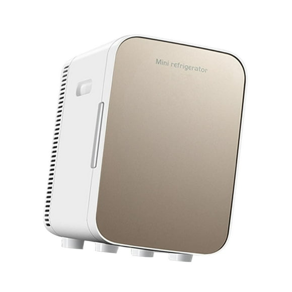 Refrigerador de automóviles Mini nevera compacta de 10 litros 10 litros para camiones para acampar de casas rodantes núcleo único de oro