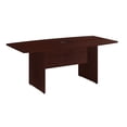 thumbnail image 2 of Bush Business Furniture 72W x 36D Boat Shaped Conference Table in Harvest Cherry, 2 of 7