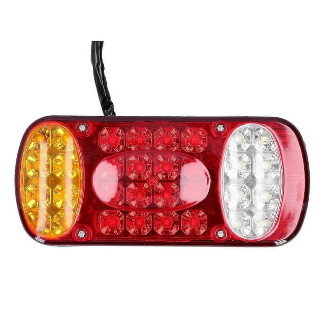12V 32 LED Taillight Car Rear Stop Brake Lamp Signal Indicator for Trailer Truck Station Wagons