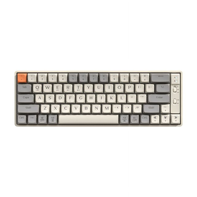 Teclado mecánico inalámbrico Bluetooth de 2,4 g para ordenador portátil, teclado competitivo para juegos con cable