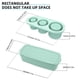 thumbnail image 5 of Silicone Ice-Cube Tray with Lid for 20-40 Oz Tumblers, 3 Hollow Cylinder Ice-Cube Molds for Mug, Reusable Large C, 5 of 5