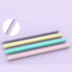 thumbnail image 2 of EeaseMX 2 accesorios de silicona con forma de cabeza de gato de dibujos animados, compatibles con Apple Pencil 2 (morado y azul cielo)., 2 of 8