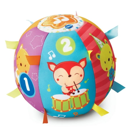 EAN 3417761661000 product image for VTech Lil' Critters Roll and Discover Ball, Soft Plush Ball for Baby | upcitemdb.com