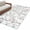 White, variant on Watercolor Floral Entryway Rug 2'x3' Non Slip Front Door Mats, Spring Flower Leaves Botanical Blue Entrance Rugs Indoor Outdoor Carpet, Washable Floor Mats Small Area Rug for Bedroom Kitchen