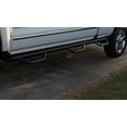 thumbnail image 1 of N-Fab Nerf Bar - Accès au Lit F17124CC-6 de Roue de Camion à Roue; avec Marches Rabattables; avec Marchepied; 3 Pouces Rond Courbé; Acier Texturé en Poudre Noir Brillant; Sans Embouts; Montage sur Panneau Basculant, 1 of 6