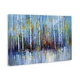 thumbnail image 3 of Stupell Industries Vivid Birch Trees Reflection Landscape & Nature Painting Wrapped Canvas Canvas Art Print Wall Art, 45 x 30, 3 of 7
