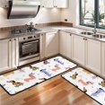 thumbnail image 3 of Kitchen Rugs Sets Of 2,Dachshund Sport Anti Fatigue Kitchen Mat Rugs Non Slip Washable,Decorative Kitchen Floor Mats for Kitchen,Sink,Laundry,17"x47"+17"x47", 3 of 5