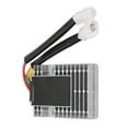 thumbnail image 3 of Voltage Rectifier, Aluminium High Performance Professional Motorcycle Voltage Regulator  Heat Dissipation Antirust Sturdy  for Upgrade, 3 of 8