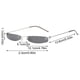 thumbnail image 3 of Mujer Hombre Vintage Transparente Pequeño Marco Gafas De Sol Retro Gafas Moda, 3 of 3